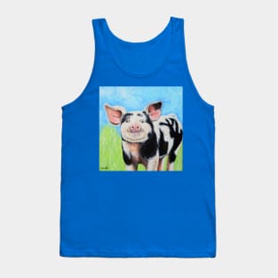 Happy Pig Painting Tank Top